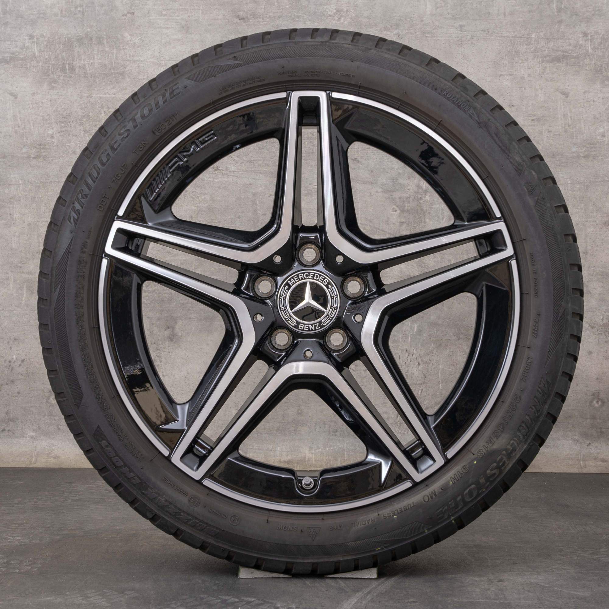 45302-5-doppelspeichen-rad-original-mercedes-benz-a-b-klasse-cla-amg-winterraeder-18-zoll-w177-v177-w247-x118-c118-felgen-a1774011500-schwarz-glanzgedreht_1