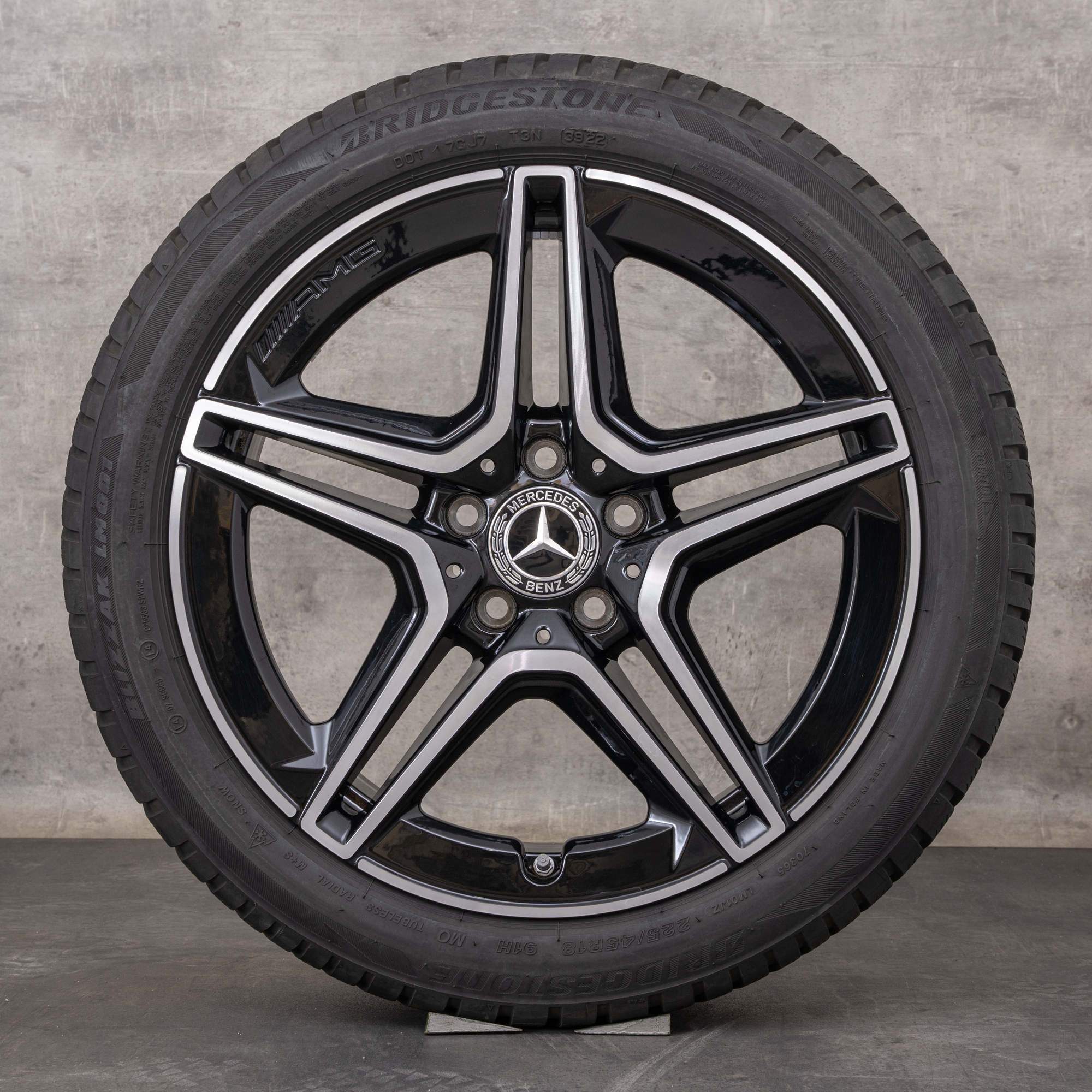 45302-5-doppelspeichen-rad-original-mercedes-benz-a-b-klasse-cla-amg-winterraeder-18-zoll-w177-v177-w247-x118-c118-felgen-a1774011500-schwarz-glanzgedreht_3