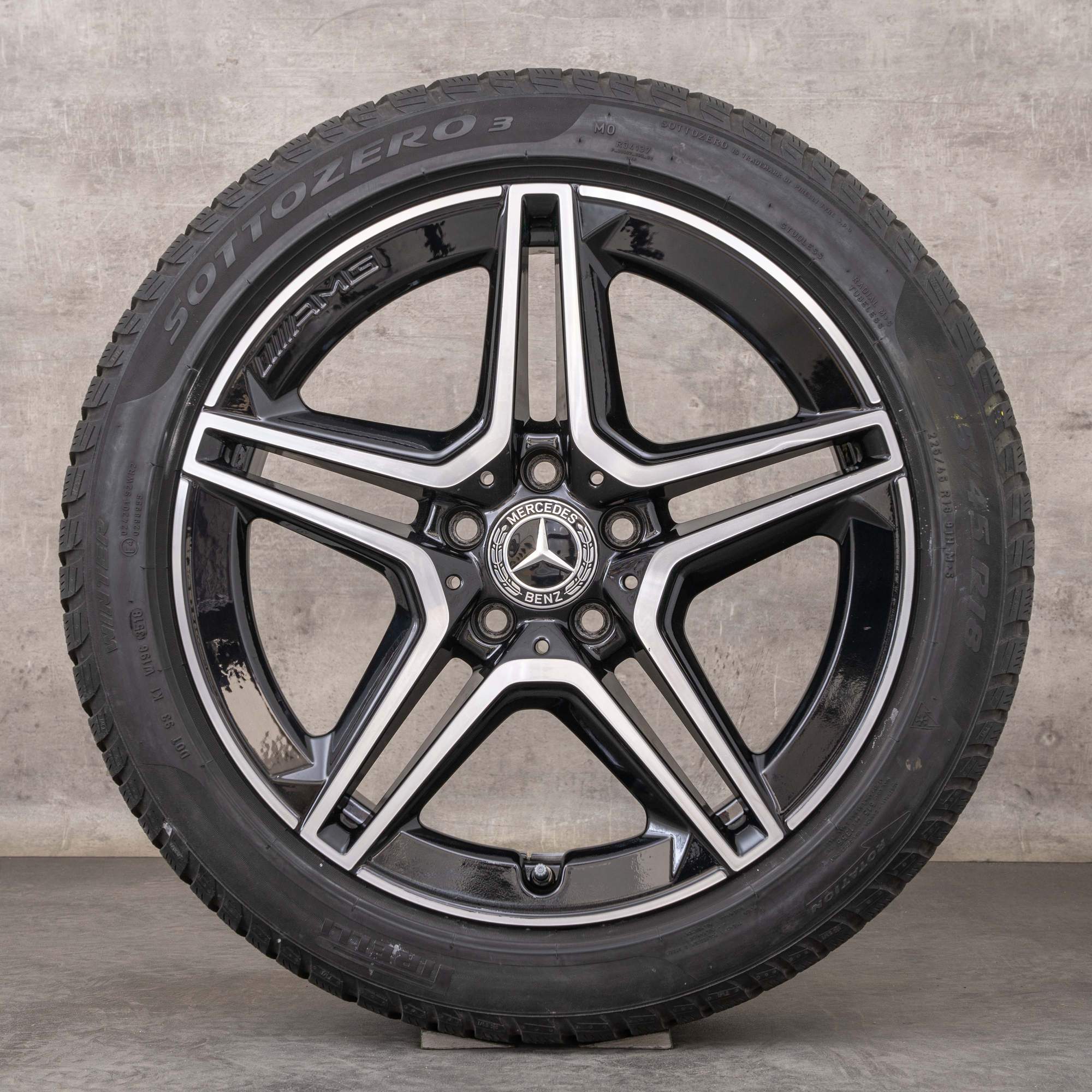 45319-5-doppelspeichen-rad-original-mercedes-benz-a-b-klasse-cla-amg-winterraeder-18-zoll-w177-v177-w247-x118-c118-felgen-a1774011500-schwarz-glanzgedreht_2