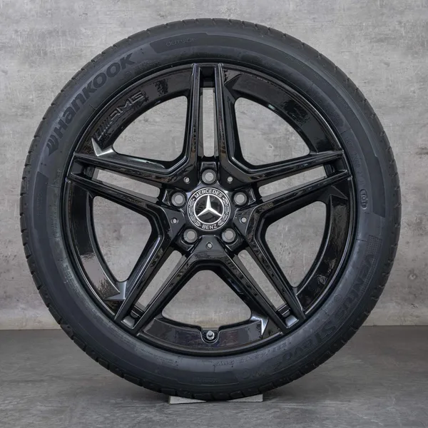 46602-5-doppelspeichen-rad-original-mercedes-benz-a-b-klasse-cla-amg-felgen-18-zoll-w177-v177-w247-x118-c118-sommerraeder-a1774011500-schwarz-glanz_2