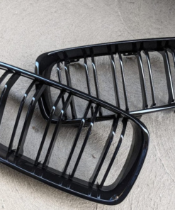 2014+ BMW 4 Series (F32 / F33 / F36 / F80 / F82 / F83) M Inspired Dual Slat Kidney Grilles (Various Finishes)