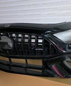 MERCEDES-AMG SL63 FRONT BUMPER – W232 – NIGHT PACKAGE – PANAMERICANA GRILLE – OEM