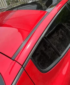 Kia Stinger Carbon Fiber Roof Rain Guards (Front and Rear)