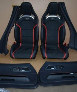 MERCEDES AMG C190 GT INTERIOR — LEATHER & PERFORMANCE SEATS