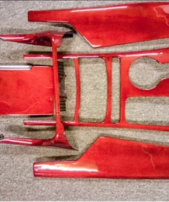 Kia Stinger Carbon Fiber Center Console Kit (6pcs)