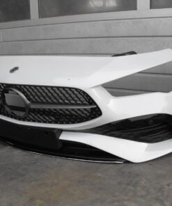 Mercedes CLA C118/W118 AMG Facelift Front Bumper — White 9145